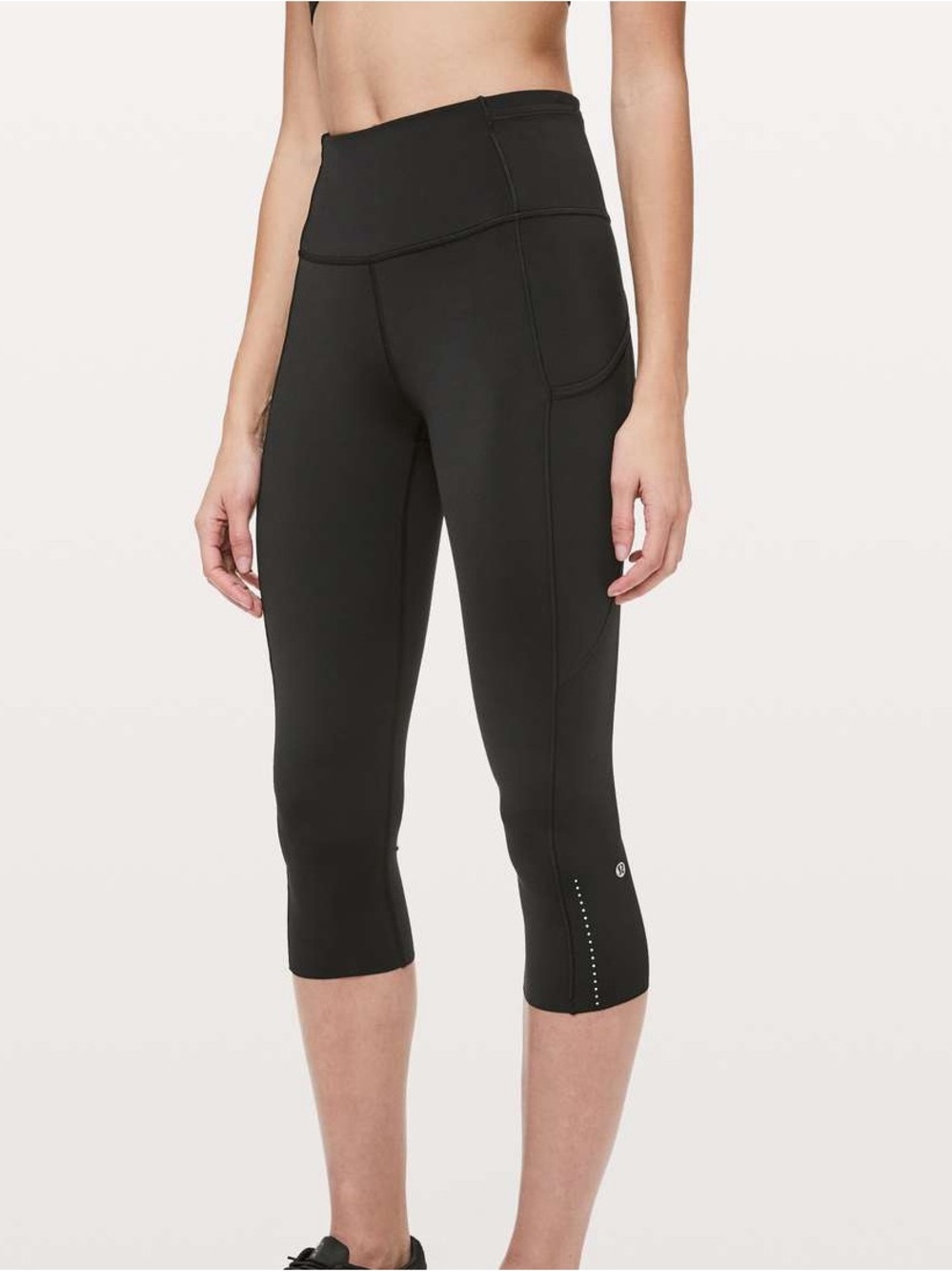 Lululemon Fast & Free Crop II Nulux